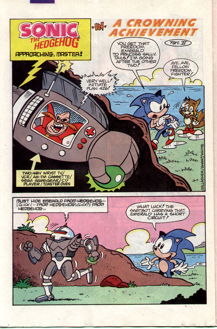 Sonic - Archie Adventure Series April 1993 Page 19